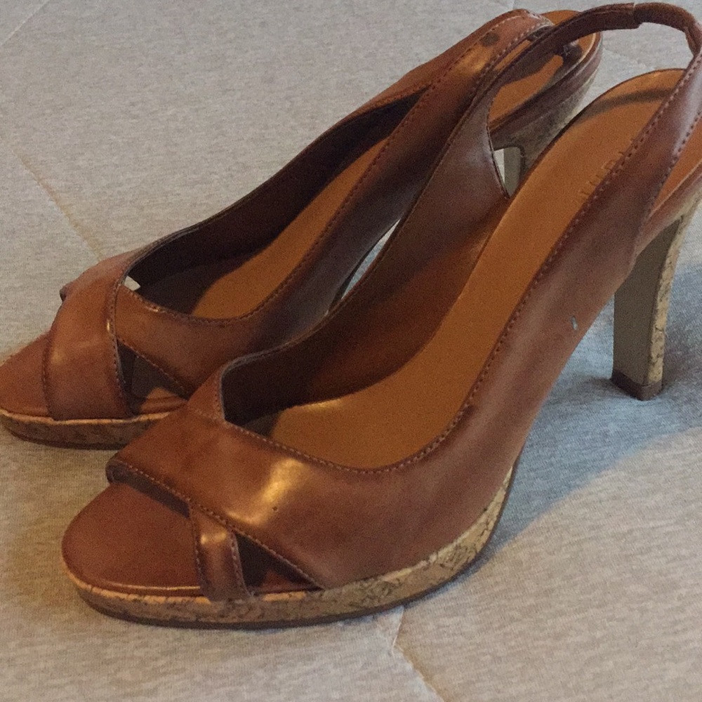 Brown heels